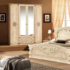 Зеркало в раме (02.150) Рома (беж) в Губахе - gubaha.mebel24.online | фото 2