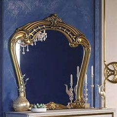 Зеркало в раме (03.150) Ольга (беж/золото) в Губахе - gubaha.mebel24.online | фото
