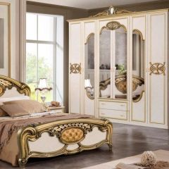 Зеркало в раме (03.150) Ольга (беж/золото) в Губахе - gubaha.mebel24.online | фото 2