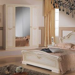 Зеркало в раме к кровати 1600 (08.150) Ирина (беж) в Губахе - gubaha.mebel24.online | фото 2