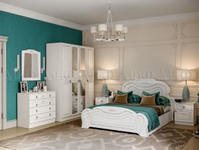 АЛЕКСАНДРИНА Зеркало (Белый глянец холодный/Белый) в Губахе - gubaha.mebel24.online | фото 2