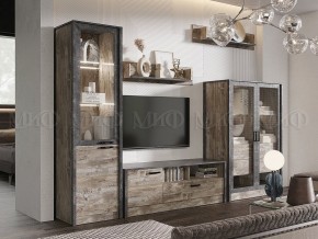 Амели Тумба ТВ (Дуб Юкон-Бетон темный) в Губахе - gubaha.mebel24.online | фото 3