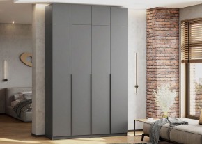 Антресоль 1600 «ШК-5» Графит серый в Губахе - gubaha.mebel24.online | фото 4