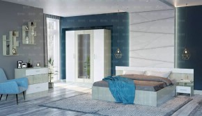 БАРИ Спальня (Дуб Сонома/Белый) модульная в Губахе - gubaha.mebel24.online | фото