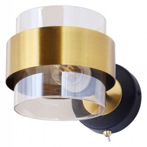 Бра Arte Lamp Carlo A8205AP-1BK в Губахе - gubaha.mebel24.online | фото