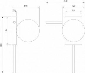 Бра Eurosvet Fredo 40036/1 латунь в Губахе - gubaha.mebel24.online | фото 4