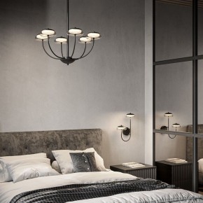 Бра Eurosvet Fungo 50388/2 LED черный в Губахе - gubaha.mebel24.online | фото 2