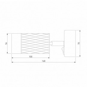 Бра Eurosvet Mizar 20088/1 белый/серебро в Губахе - gubaha.mebel24.online | фото 3