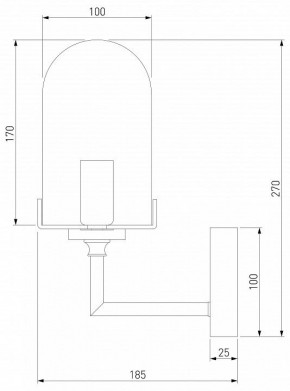 Бра Eurosvet Pluto 60156/1 хром в Губахе - gubaha.mebel24.online | фото 2