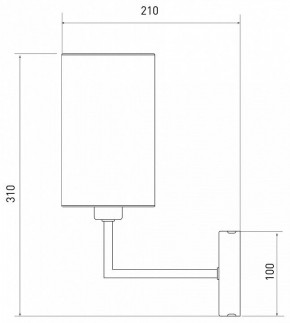 Бра Eurosvet Soffio 60134/1 никель в Губахе - gubaha.mebel24.online | фото 2