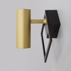 Бра Eurosvet Turro 20091/1 LED черный/ золото в Губахе - gubaha.mebel24.online | фото 5