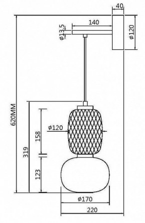 Бра Maytoni Pattern MOD267WL-L18G3K в Губахе - gubaha.mebel24.online | фото 4