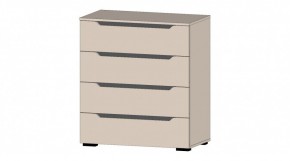 БРИТАНА Комод 4 ящика (кашемир) в Губахе - gubaha.mebel24.online | фото