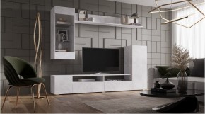 ДАЛЛАС Гостиная (модульная) цемент светлый в Губахе - gubaha.mebel24.online | фото