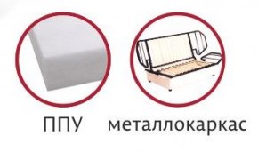 Диван Аккордеон 1400 (с подлокотниками) в Губахе - gubaha.mebel24.online | фото 3