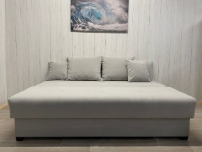 Диван Комфорт-1 (НПБ) велюр Luma 13 св.серый в Губахе - gubaha.mebel24.online | фото 3