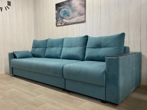 Диван Комфорт-6 модульный 3+1К (НПБ+МДФ) велюр Monaco 15 в Губахе - gubaha.mebel24.online | фото 2