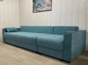 Диван Комфорт-6 модульный 3+1К (НПБ+МДФ) велюр Monaco 15 в Губахе - gubaha.mebel24.online | фото 3