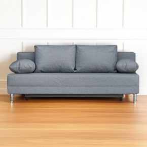 Диван-кровать Комфорт без подлокотников (4 подушки) BALTIC GREY в Губахе - gubaha.mebel24.online | фото