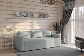 Диван-кровать Вало мятно-серый, ткань рогожка в Губахе - gubaha.mebel24.online | фото 2