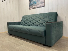 Диван Престиж-15 (НПБ+МДФ) велюр Sensey bottle green в Губахе - gubaha.mebel24.online | фото 3