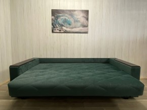 Диван Престиж-15 (НПБ+МДФ) велюр Sensey bottle green в Губахе - gubaha.mebel24.online | фото 4