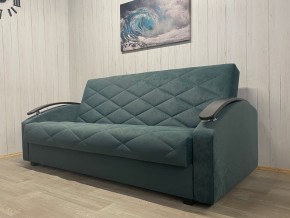 Диван Престиж-16 (НПБ+МДФ) велюр Sensey bottle green в Губахе - gubaha.mebel24.online | фото 4