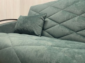 Диван Престиж-16 (НПБ+МДФ) велюр Sensey bottle green в Губахе - gubaha.mebel24.online | фото 6