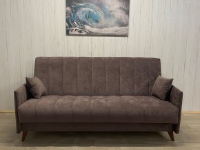 Диван Престиж-3 (НПБ) велюр Sensey dusty plum в Губахе - gubaha.mebel24.online | фото