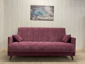 Диван Престиж-3 (НПБ) велюр Sensey grape в Губахе - gubaha.mebel24.online | фото