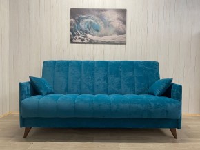 Диван Престиж-3 (НПБ) велюр Sensey izumrud в Губахе - gubaha.mebel24.online | фото