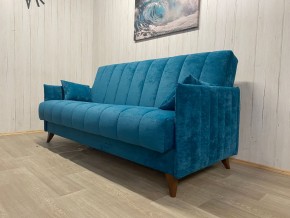 Диван Престиж-3 (НПБ) велюр Sensey izumrud в Губахе - gubaha.mebel24.online | фото 2