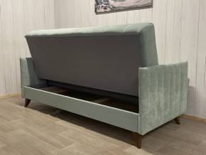 Диван Престиж-3 (НПБ) велюр Sensey mist green в Губахе - gubaha.mebel24.online | фото 4