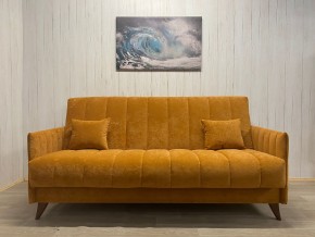 Диван Престиж-3 (НПБ) велюр Sensey terracotta в Губахе - gubaha.mebel24.online | фото 2