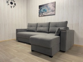 Диван угловой Комфорт-3 (НПБ+МДФ) велюр Galaxy Lite 26 в Губахе - gubaha.mebel24.online | фото 2