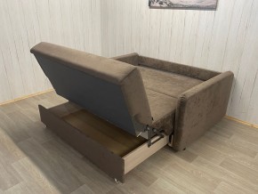 Диван Уют Аккордеон БД 1400 с подлокотниками (НПБ) велюр Bali 05 в Губахе - gubaha.mebel24.online | фото 3
