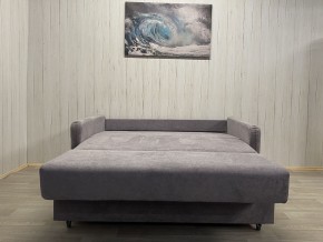 Диван Уют Аккордеон БД 1400 с подлокотниками (НПБ) велюр Comfort 7 в Губахе - gubaha.mebel24.online | фото 4