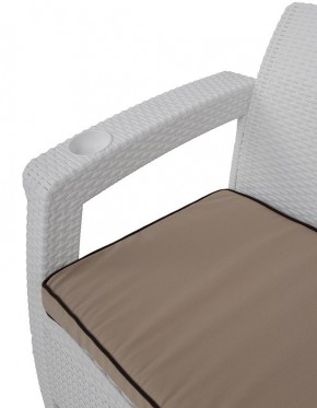 Диван Yalta Premium Sofa 2 Set (Ялта) белый (+подушки под спину) в Губахе - gubaha.mebel24.online | фото 2