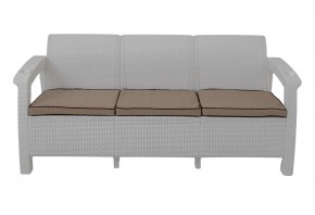 Диван Yalta Premium Sofa 3 Set (Ялта) белый (+подушки под спину) в Губахе - gubaha.mebel24.online | фото 2