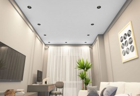 DK2120-BK Встраиваемый светильник, IP 20, 50 Вт, GU10, черный, алюминий в Губахе - gubaha.mebel24.online | фото 2