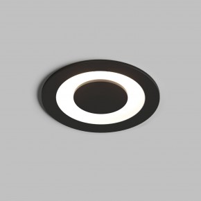 DK2500-BK Встраиваемый светильник, IP 20, 5 Вт, LED 3000, черный, алюминий в Губахе - gubaha.mebel24.online | фото 1