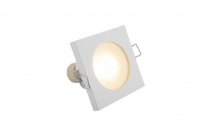 DK3014-WH Встраиваемый светильник влагозащ., IP 44, 50 Вт, GU10, белый, алюминий в Губахе - gubaha.mebel24.online | фото 3