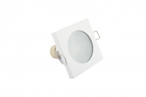 DK3014-WH Встраиваемый светильник влагозащ., IP 44, 50 Вт, GU10, белый, алюминий в Губахе - gubaha.mebel24.online | фото 4