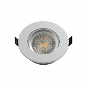 DK3020-CM Встраиваемый светильник, IP 20, 10 Вт, GU5.3, LED, серый, пластик в Губахе - gubaha.mebel24.online | фото 2