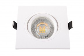 DK3021-WH Встраиваемый светильник, IP 20, 10 Вт, GU5.3, LED, белый, пластик в Губахе - gubaha.mebel24.online | фото 4