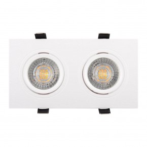 DK3022-WH Встраиваемый светильник, IP 20, 10 Вт, GU5.3, LED, белый, пластик в Губахе - gubaha.mebel24.online | фото 2