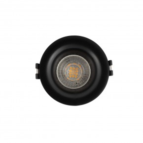 DK3024-BK Встраиваемый светильник, IP 20, 10 Вт, GU5.3, LED, черный, пластик в Губахе - gubaha.mebel24.online | фото 2