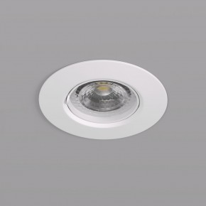 DK3028-WH Встраиваемый светильник, IP 20, 10 Вт, GU5.3, LED, белый, пластик в Губахе - gubaha.mebel24.online | фото 2