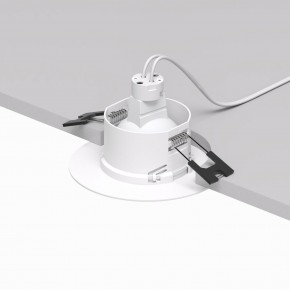 DK3028-WH Встраиваемый светильник, IP 20, 10 Вт, GU5.3, LED, белый, пластик в Губахе - gubaha.mebel24.online | фото 3