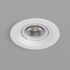 DK3029-WH Встраиваемый светильник, IP 20, 10 Вт, GU5.3, LED, белый, пластик в Губахе - gubaha.mebel24.online | фото 3